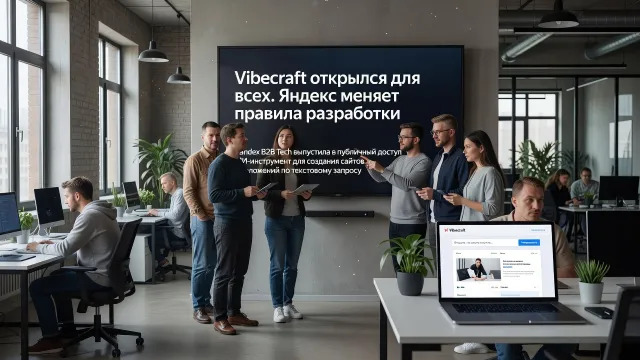 Vibecraft открылся для всех. Яндекс меняет правила разработки