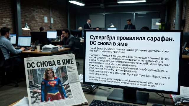 Супергёрл провалила сарафан. DC снова в яме