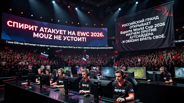 Spirit атакует на EWC 2026. MOUZ не устоит!