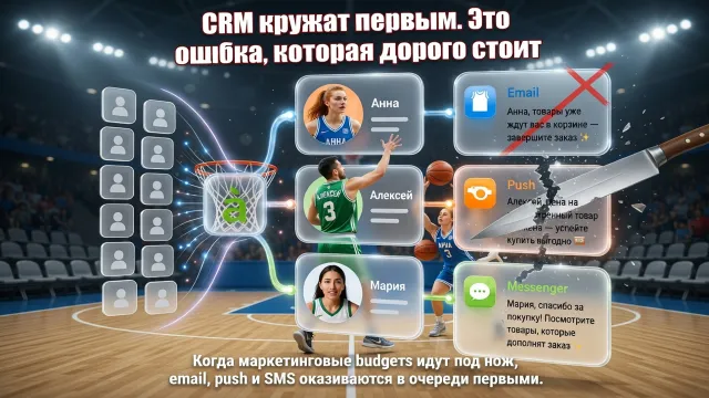 CRM режут первым. Это ошибка, которая дорого стоит